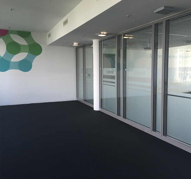 CTS Galerie Folienbeschriftung