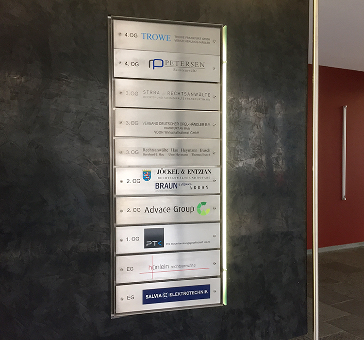 CTS Galerie Schilder